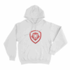 Valuetainment Classic Lion Logo Unisex Hoodie White